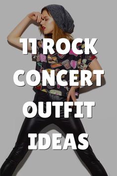 Comfy Rock Concert Outfit, Avril Concert Outfit, Rock Concert Outfit Ideas Summer Punk, Styx Concert Outfit, Rob Zombie Concert Outfit Ideas, Incubus Concert Outfit, 30 Seconds To Mars Concert Outfit, Alice Cooper Concert Outfit, Acdc Concert Outfit