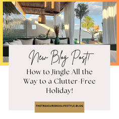 the new blog post how to single all the way to a clutter - free holiday