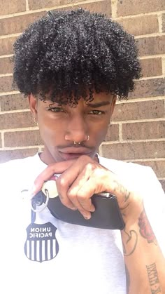 Black Male Hair Men Hair Cuts, Art Humor, Black Men Haircuts, Male Hair, Lamelo Ball, Hair Twist Styles