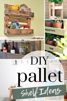 diy pallet shelf ideas