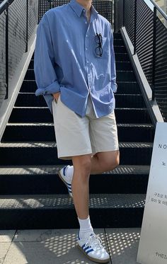 Boyfriend Outfit Men Summer, Outfit Inspo Men Summer, Boyfriend Outfit Men Aesthetic, Aesthetic Beach Outfits Men, Taehyung Fits, Spring Outfit For Men, Light Blue Shirt Outfit, 750 Amazon Gift Card, 750 Shein Gift Card