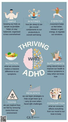 Thriving with ADHD - Gutidentity Does It Get Better, Add Aesthetic, Organize Life, Mental Health Facts, Making Changes, Mental And Emotional Health, Self Care Activities, Health Facts, Coping Skills