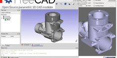 an image of a computer screen showing the design and simulation of a motor cycle in 3d