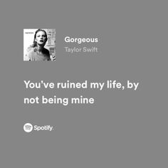 a quote from taylor swift on the cover of his book you've ruined my life, by not being mine