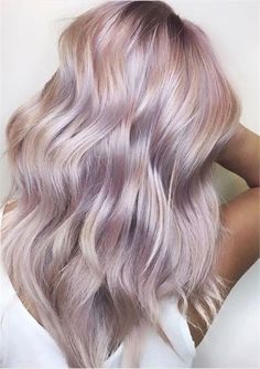 Dusty Rose Hair Color, Dusty Rose Hair, Rose Hair Color, Summer Hair Trends, Pastel Pink Hair, Lilac Hair, Hair Color Pastel, Lavender Hair, Hair Color Shades