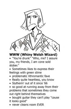 an image of a cartoon character with the words, www why wien wizard?