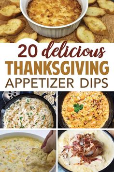 20 delicious thanksgiving appetizer dips