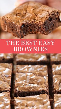 the best easy brownies recipe ever