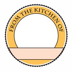 the logo for from the kitchen of