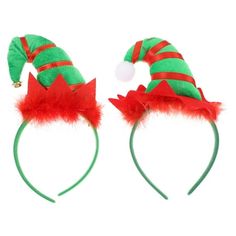 Description This is a set of Christmas hair hoops for the Xmas party, carnival, costume party or other celebration activities, which is made of high quality material, durable to use. They can add more pleasant atmosphere to your celebration. You will be the most attractive person with this hair decor. They will leave you a precious and unforgettable memory. Features - Material: Cloth - Size: About 23.00X11.50X4.50cm/9.04X4.52X1.77in - The hairband is made of good quality material, which is durab Celebration Activities, Hair Decor, Holiday Headbands, Elf Fun, Christmas Look, Carnival Costume, Christmas Headband, Elf Hat, Halloween 2