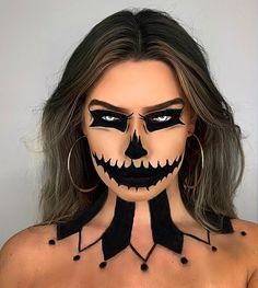 Creative Halloween Makeup, Maquillage Yeux Cut Crease, Halloweenský Makeup, Holloween Makeup, Creepy Halloween Makeup, Cute Halloween Makeup, Halloween Makeup Diy, Halloween Makeup Pretty