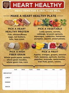 Cardiac Diet, Healthy Plate, Heart Healthy Diet, Low Carb Diets, Cholesterol Diet, Healthy Menu, Dash Diet, Low Cholesterol, Healthy Protein