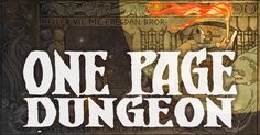 the title for one page dunggon