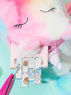 Plush Unicorn Children Backpack - Momorii