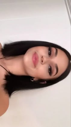 Maquillage On Fleek, Maggie Lindemann, Shot Hair Styles, Short Black Hairstyles, Hair Stylist Life, Long Black Hair, Pretty Makeup, Cute Makeup, Aesthetic Hair