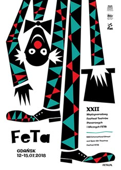 a poster with an image of a cat on it's back and the words fela