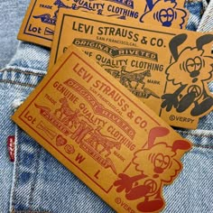 Levis Vintage Clothing, Levis Vintage, American Jeans, Graphic Design Layouts, Leather Label, Japanese Streetwear, 501 Jeans, Original Clothes