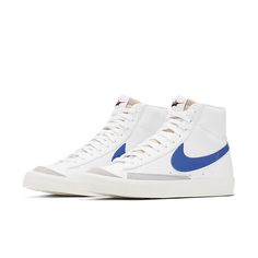 Nike Blazer Mid 77 VNTG Racer Blue BQ6806-103 Old Shoes, Blue Nike