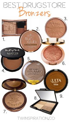 Drugstore Bronzer, Primer For Oily Skin, Make Up Diy, Best Bronzer, Essence Makeup, Makeup Tip, Best Drugstore Makeup, Beauty Make-up, Elf Cosmetics