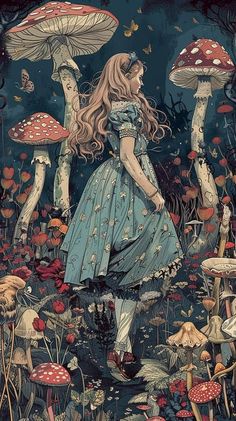 Mrs Alice Uk, Alice In Wonderland Deviantart, Alice In Wonderland Aesthetic Art, Victorian Alice In Wonderland, Alice In Wonderland Redesign, Alice Aesthetic Wonderland, Alice In Wonderland Dnd, Alice In Wonderland Baby Room, Alice In Wonderland Illustration Vintage