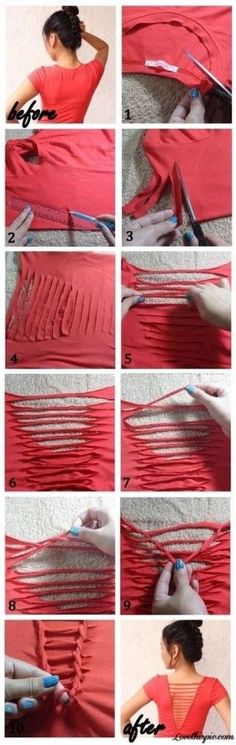 instructions to make an easy and stylish dress