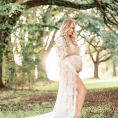 Magic Makers Maternity or non maternity with epic sleeves | Etsy Maternity Photography Outfits, Summer Maternity Photos, Maxi Lace Dress, Pregnancy Portraits, Maternity Dresses Photography, Cute Maternity Dresses, Dresses Photography, Outdoor Maternity Photos, Pregnancy Photos Couples