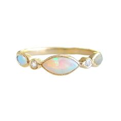 Aurora Opal Ring Vintage Opal Rings, Aurora Ring, Emerald Green Jewelry, Dancing Lights, Wedding Ring Ideas, Ray Of Light, Wax Carving, Organic Jewelry, Setting Ideas