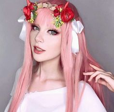 Shiro Cosplay, Zero Two Cosplay, Red Uniform, Dance Earrings, Polish Women, Male Cosplay, Cosplay Diy, Zero Two