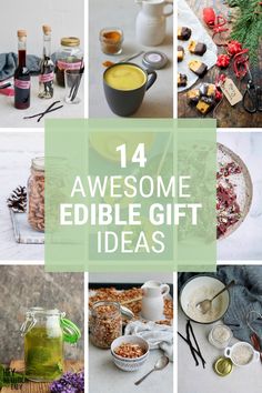 Edible Christmas Gifts Homemade, Edible Gifts Homemade, Edible Gift Ideas, Handmade Food Gifts, Edible Holiday Gifts, Edible Christmas Gifts, Homemade Gift Ideas, Homemade Holiday Gifts, Easy Homemade Gifts