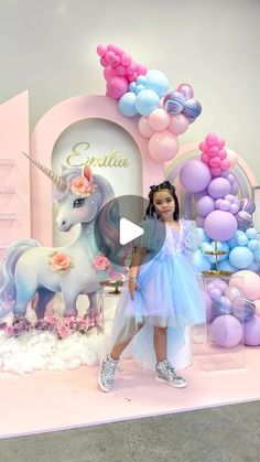 GALEDO Party Decor & More on Instagram: "Unicorn decoration 💗 Emilia’s 6th Birthday 🤩 . Decor & design @galedollc  . Thanks @angaritamaria89 for choosing us again 🙏🏻💗 . #orlandopartydecorations #kissimmeepartyplanner #orlandopartyplanner #galedopartydecorations #orlandopartydecor #unicornbirthdayparty #unicorn #unicorndecoration" Diy Unicorn Decorations, Unicorn Themed Birthday Party, Unicorn Decorations, Unicorn Birthday Parties, Birthday Decor, 6th Birthday, Unicorn Birthday, Party Planner