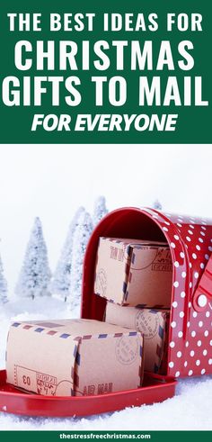 Need Christmas gift ideas that are easy to mail? We've rounded up the best presents that are thoughtful, fun, and easy to ship. Whether you're sending to family or friends, these gifts are sure to make the holiday special. Best Presents, Christmas Gift Ideas, Best Christmas, Best Christmas Gifts, Holiday Specials