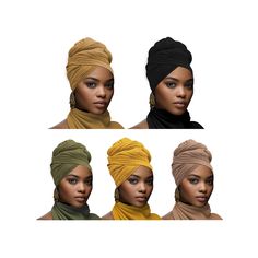 PRICES MAY VARY. Material: 5PCS (Black, brown, brown, green, yellow) 100% Plyoster,super soft,comfy,and stretchy,light and flexible,Elastic bandanas can be firmly fixed,perfect for all of your favorite wrap styles! Size:71''X 31.5'',Our stretch women's headscarves are large enough in size,and you can style and change it many different ways day by day,Even if you have thick or big hair,this scarf is enough! Styles: Enjoy your Various Hairstyles,be it long curls, braids, dreadlocks, loc.,tie,wrap Adjustable Trendy Headwrap At Affordable Price, Cheap Trendy Adjustable Headwrap, Cheap Summer Headwrap One Size Fits Most, Dresses And Head Wraps, Trendy Cheap Headwrap With Matching Headband, Cheap Summer Headwrap, Cheap Trendy Headwrap With Matching Headband, Cheap One Size Headwrap With Matching Headband, African Tribe Woman Costume