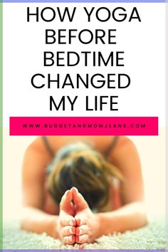 Do you have a bedtime yoga routine? In this post, I share how yoga before bedtime changed my life and my bedtime routine for the better. #yogabeforebedtime #bedtimeyogaroutine #yogabeforebed #bedtimeyogaposes Bed Time Stretches, Nighttime Yoga Routine, Bedtime Yoga Poses, Mommy Self Care, Night Time Yoga, Yoga For Better Sleep, Yoga Before Bed, Bedtime Stretches, Night Yoga