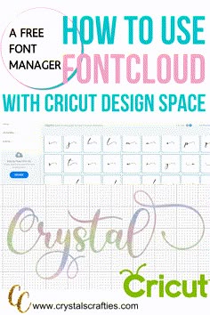 how to use font and cursive writing with cricut design space