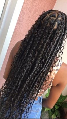 Hairstyles Buns, Short Box Braids Hairstyles, Big Box Braids Hairstyles, Feed In Braids Hairstyles, Goddess Braids Hairstyles, Box Braids Hairstyles For Black Women, Braids Hairstyles Pictures, Cute Box Braids Hairstyles, Quick Braided Hairstyles