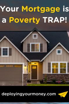 Your Mortgage is a Poverty Trap Planning Content, Social Media Specialist, Property Investment, Facing Challenges