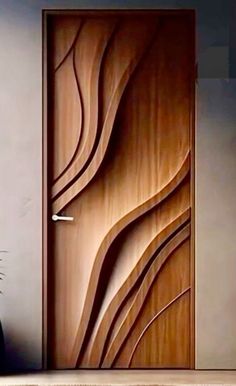 Rangement Art, Door Decor Ideas, Gallery Wall Ideas, Modern Wooden Doors, Doors Wooden, Doors Modern, Unique Furniture Design, Wardrobe Door Designs