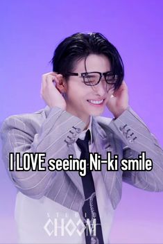 #kpop #kdrama #whisper #niki #enhypen #smile #nodoubt Kdrama Whisper, I Love Kpop, Niki Enha, What Is Kpop, Kpop Whispers, Fall In Luv, Reasons To Be Happy