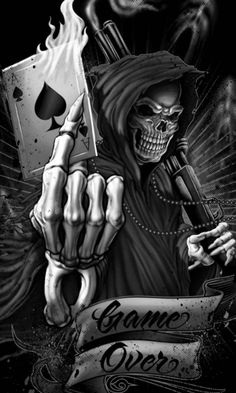 Skeleton Wallpapers, Skull Wallpaper, Whatsapp Dp, Exterior Decor, Grim Reaper, Create Sign, Skull Art, Photo Posters