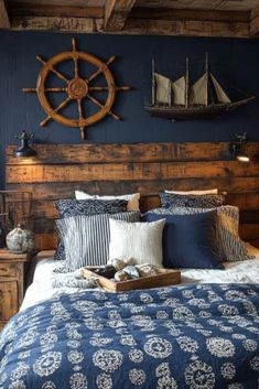 29 Bold and Vibrant Blue Fantasy Bedroom Themes