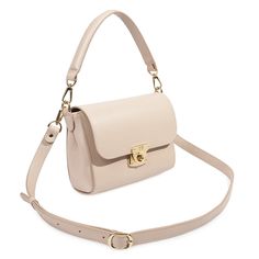 Luxury Crossbody Flap Bag With Phone Pocket, Luxury Leather Box Bag For Mobile Phone, Luxury Crossbody Satchel With Mobile Phone Bag, Elegant Pouch Shoulder Bag With Adjustable Strap, Classic Beige Crossbody Evening Bag, Luxury Beige Mobile Phone Bag, Formal Top Handle Satchel With Mobile Phone Bag, Elegant Pouch Belt Bag, Elegant Rectangular Belt Bag