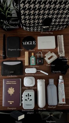 Travel essentials. What’s in my travel bag. Travel checklist. Travel Safety Gadgets, Travel Gadgets Accessories, Amazon Travel Must Haves, Japan Packing List, Rv Gadgets, Safety Gadgets, Europe Travel Essentials, Everyday Bag Essentials, Packing Essentials List