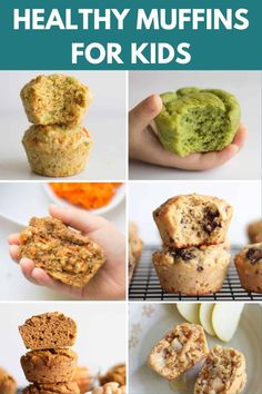 healthy muffins for kids to make with the help of their mother and father