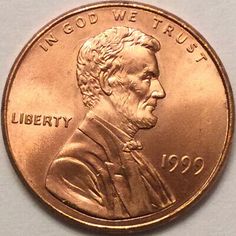 1999 RD Lincoln Memorial Cent | eBay Lincoln Memorial, In God We Trust