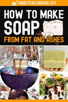 DIY soap is easier than you think, but it takes some time and requires some caution. Here's how to make soap using fat and ashes. Soap Making For Beginners, Make Your Own Soap, Storm Prep, Homesteading Life, Homestead Lifestyle, How To Make Soap, Easy Soap Recipes, Soap Making Process, Make Soap