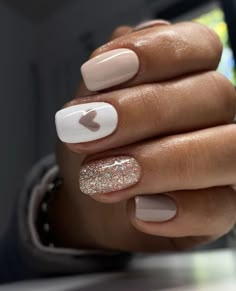 Beige Nails, Simple Gel Nails, February Nails, Nail Pictures, Cute Gel Nails, Her Nails, Shellac Nails, Short Acrylic Nails Designs, Neutral Nails