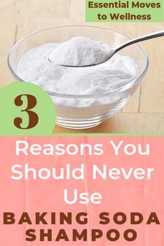 Baking soda shampoo may be all the rage, but did you know that you should not wash your hair with baking soda? #bakingsoda #nopoo #naturalliving #shampoo Baking Soda Dry Shampoo, Baking Soda And Honey, Grow Nails Faster, Baking Soda Water