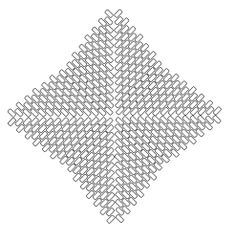 an abstract pattern made up of squares and lines in grey on a white background stock illustration