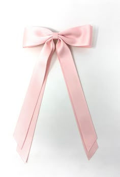 Pink Bow Hair Clip Satin Hair Accessory  Perfect accessory for ladies, girls, flower girls or bridesmaids.  Length of bow approx 15cm, width of bow approx 4cm, length of tails approx 24cn Cute Bows For Hair, Pink Bow Hair, Cute Hair Bows, Pink Hair Bow, Xmas Wishlist, Wedding Casual, Pink Hair Bows, Hair Accessories Collection, Bow Hair Clip