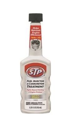 a bottle of stp fuel injector